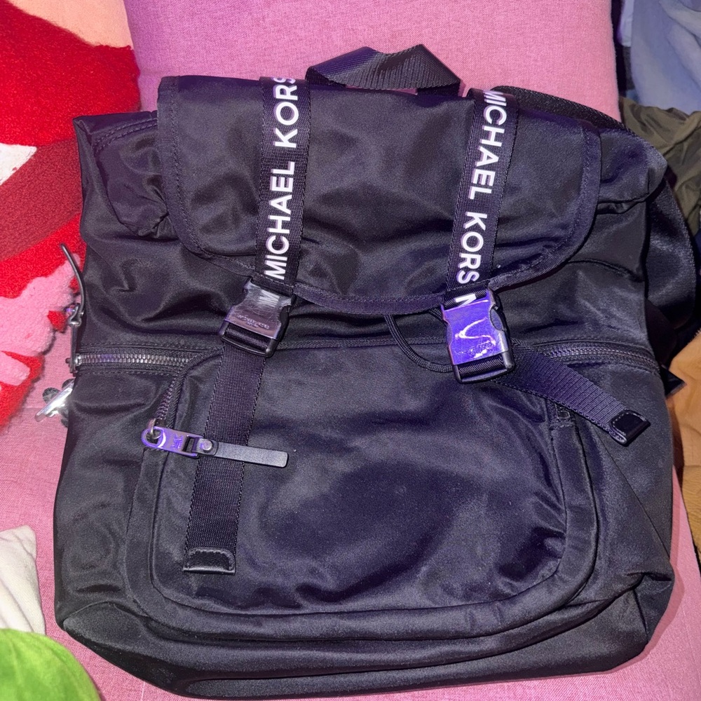 Michael Kors Black Backpack